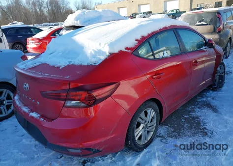 2020 Hyundai Elantra Sel из США, поврежденный, VIN 5NPD84LF4LH569359